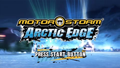 MotorStorm: Arctic Edge title screen image #1 