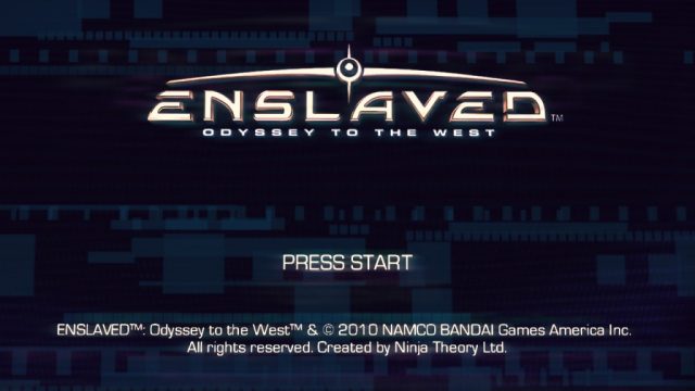 Enslaved  title screen image #1 