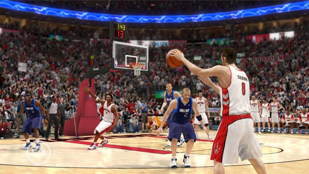 NBA Live 10 in-game screen image #2 