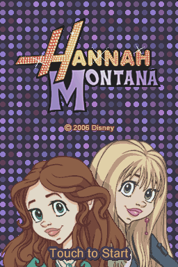 Hannah Montana title screen image #1 