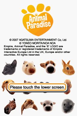 Animal Paradise title screen image #1 