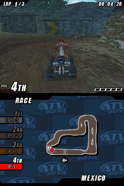 ATV Wild Ride in-game screen image #1 