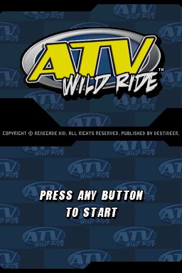ATV Wild Ride title screen image #1 