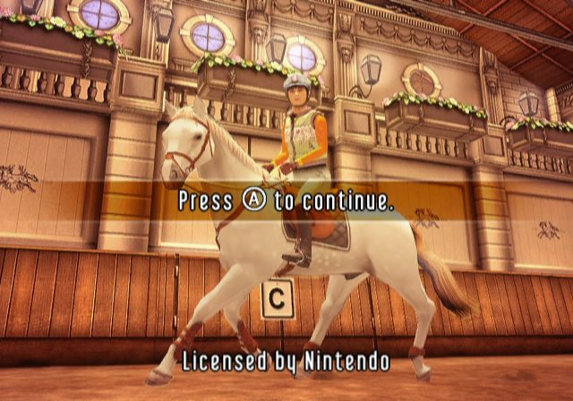 My Horse and Me  title screen image #1 