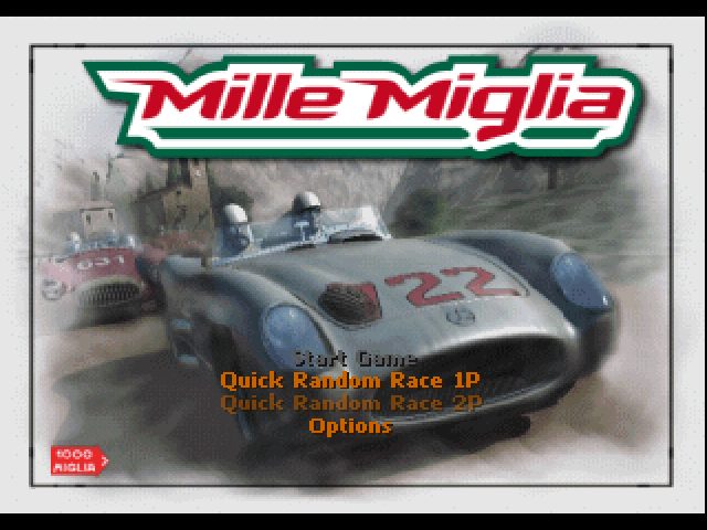 Mille Miglia title screen image #1 