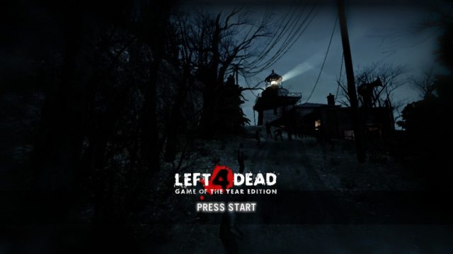 Left 4 Dead  title screen image #1 