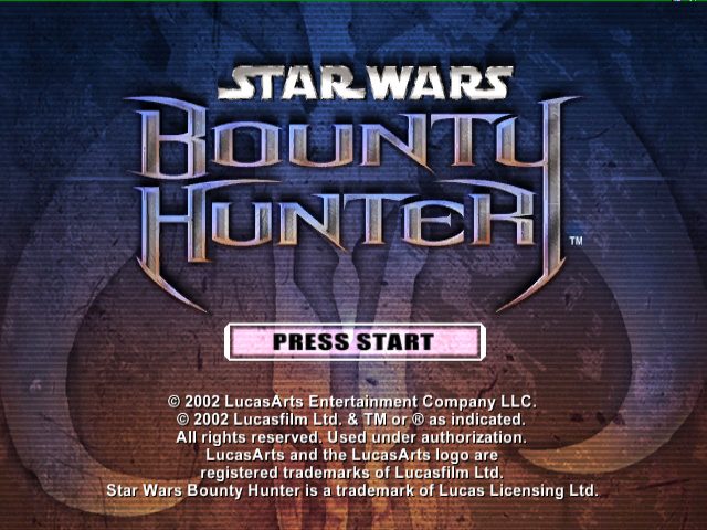 Star Wars: Bounty Hunter title screen image #1 