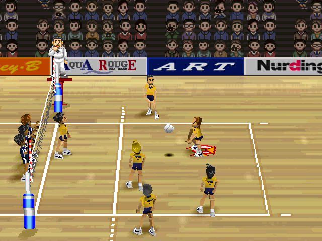 Simple 1500 Series Vol. 54: The Volleyball - Break Volley Plus in-game screen image #1 