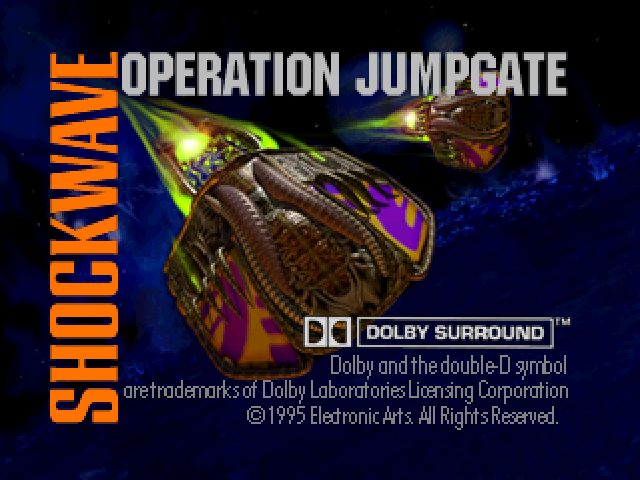 Shock Wave: Operation Jumpgate  title screen image #1 