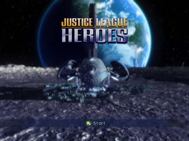 Justice League Heroes title screen image #1 