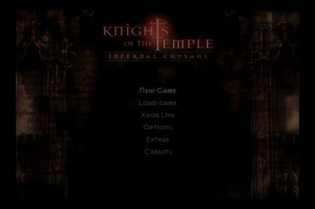 Knights of the Temple  title screen image #1 