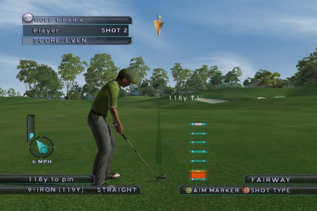 Links 2004 in-game screen image #1 