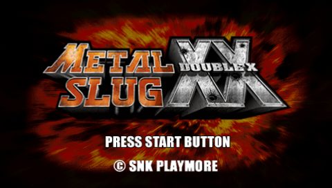 Metal Slug XX  title screen image #1 