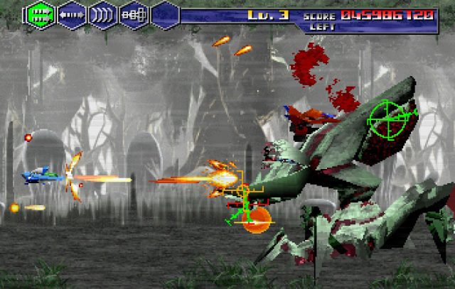 Thunder Force V in-game screen image #1 