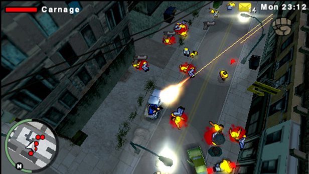 Grand Theft Auto: Chinatown Wars  in-game screen image #3 