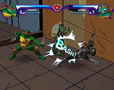 Teenage Mutant Ninja Turtles in-game screen image #2 