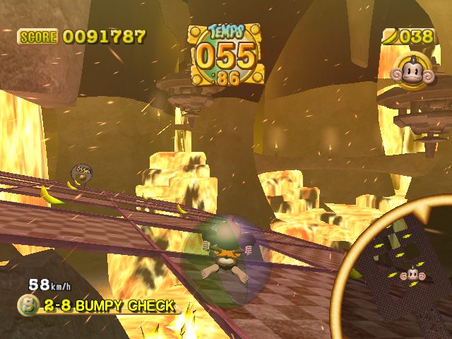 Super Monkey Ball Deluxe in-game screen image #1 
