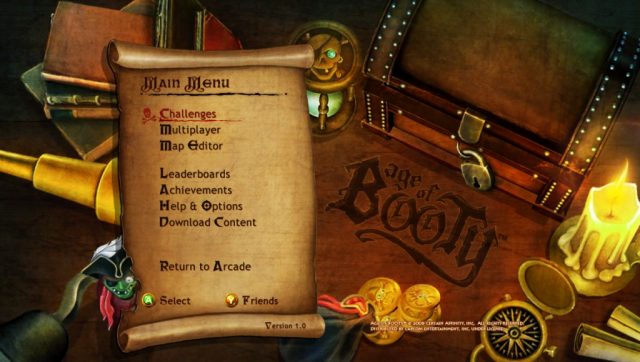 Age of Booty title screen image #1 