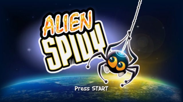 Alien Spidy title screen image #1 