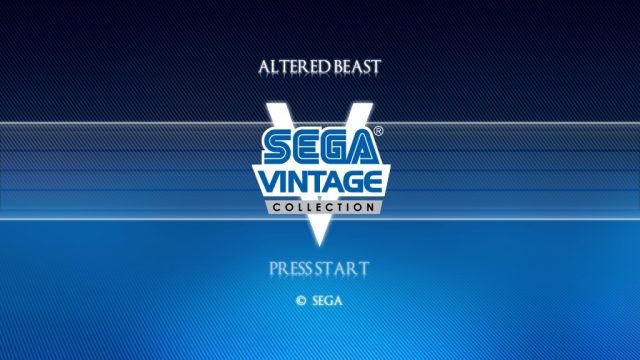 Altered Beast title screen image #1 