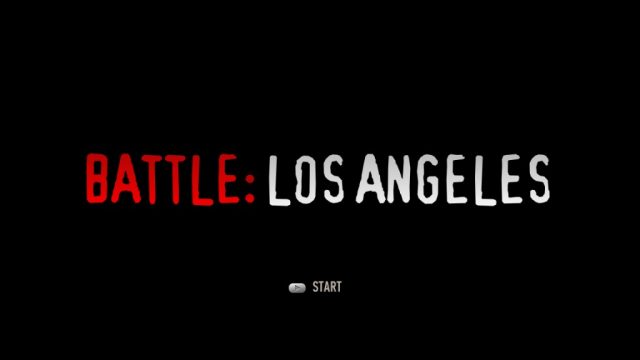 Battle: Los Angeles title screen image #1 