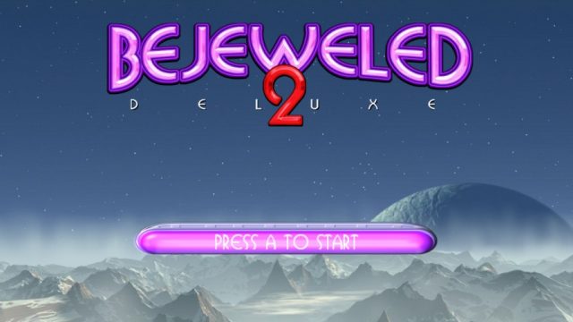 Bejeweled 2  title screen image #1 