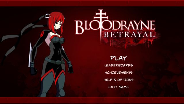 BloodRayne: Betrayal title screen image #1 