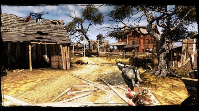 Call of Juarez: Gunslinger in-game screen image #1 
