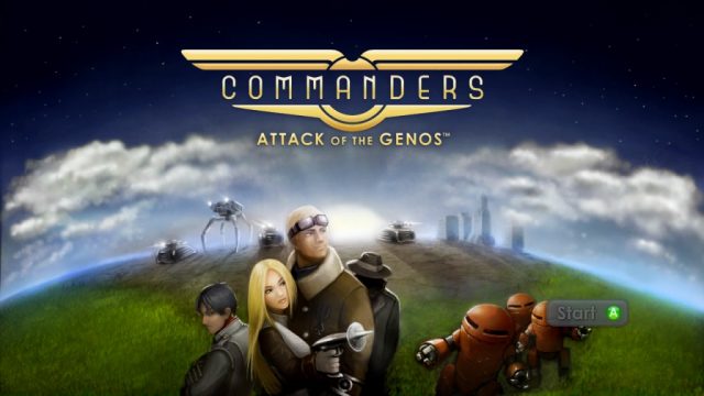 Commanders: Attack of the Genos title screen image #1 