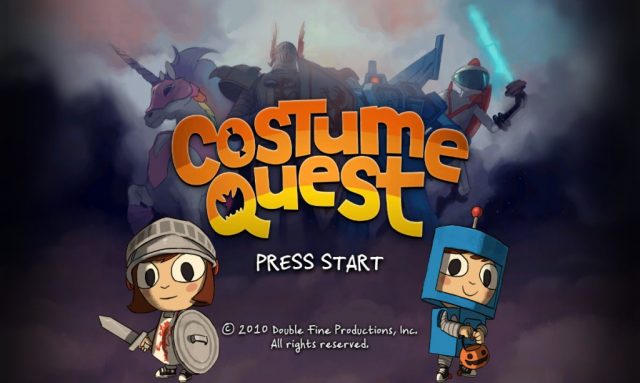 Costume Quest title screen image #1 