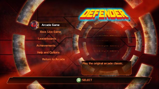 Defender title screen image #1 
