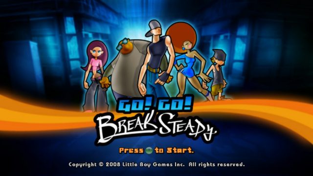 Go! Go! Break Steady title screen image #1 