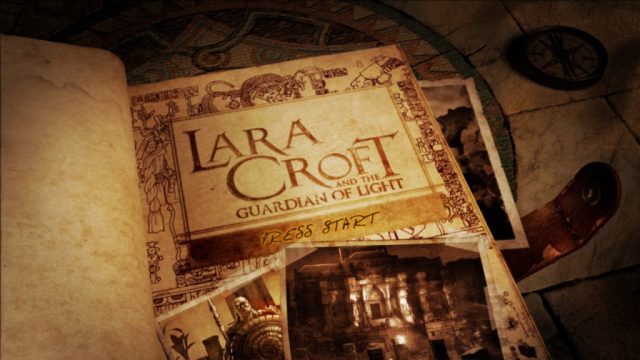 Lara Croft and the Guardian of Light  title screen image #1 