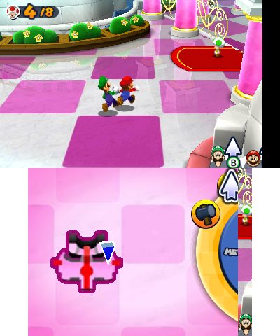 Mario & Luigi: Paper Jam Bros.  in-game screen image #1 