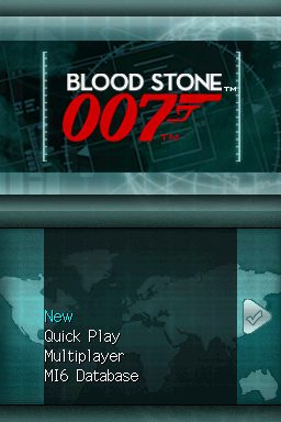 James Bond: Blood Stone  title screen image #1 