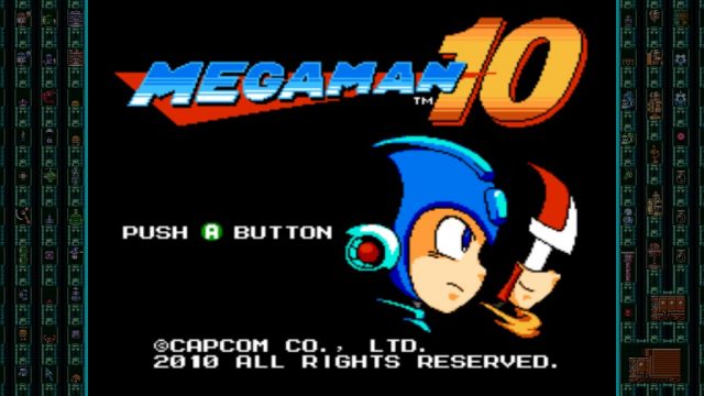 Mega Man 10  title screen image #1 