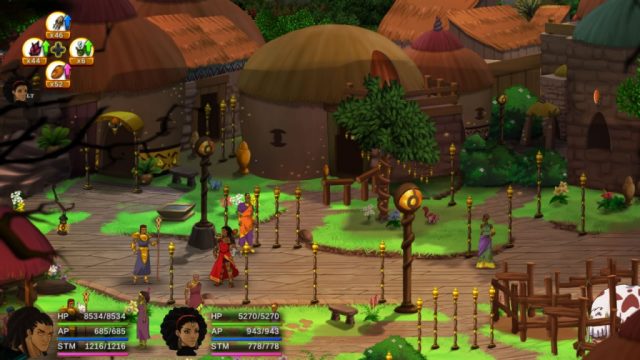 Aurion, legacy of the Kori-Odan  in-game screen image #1 