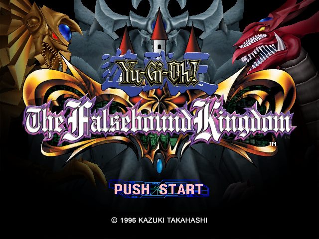 Yu-Gi-Oh! The Falsebound Kingdom title screen image #1 