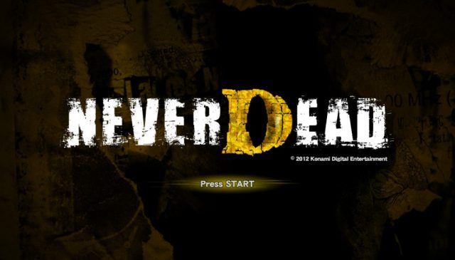 NeverDead  title screen image #1 