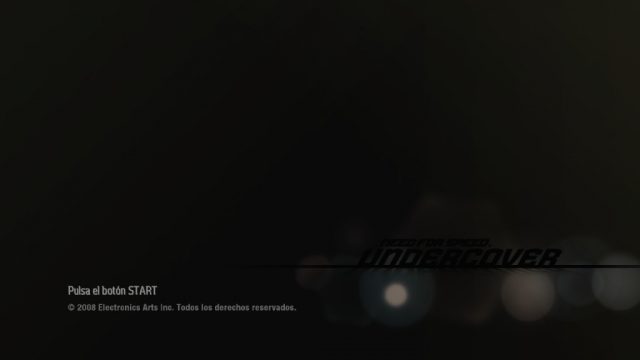 Need for Speed: Undercover title screen image #1 