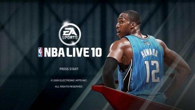 NBA Live 10 title screen image #1 