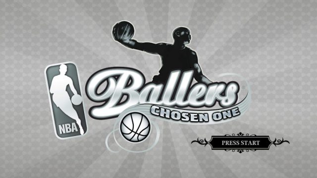 NBA Ballers: Chosen One title screen image #1 