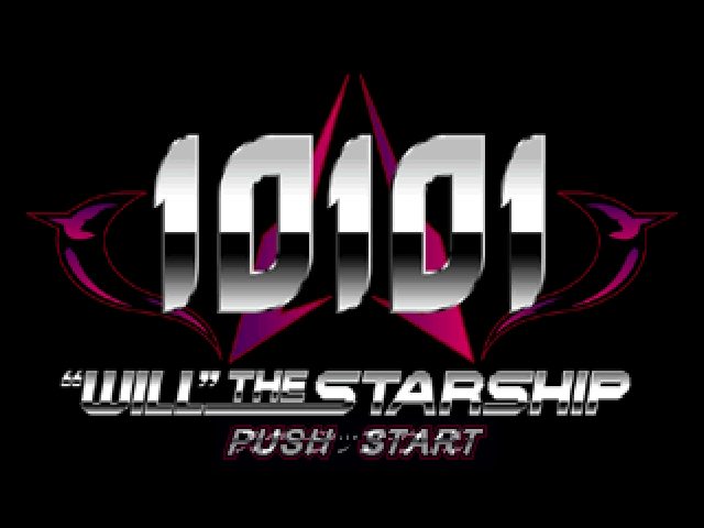 10101: 'Will' the Starship  title screen image #1 