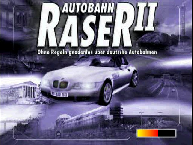 Autobahn Raser II  title screen image #1 