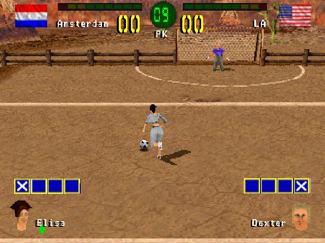 Chris Kamara's Street Soccer in-game screen image #1 
