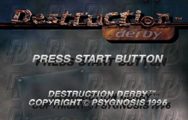 Destruction Derby  title screen image #1 