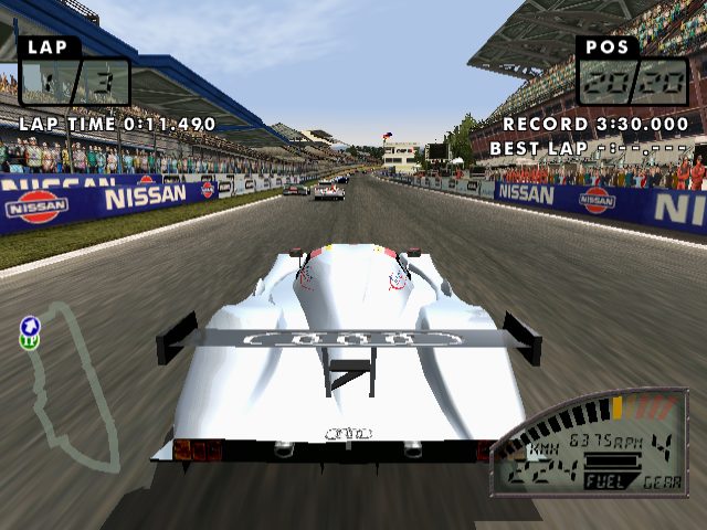 Le Mans 24 Hours  in-game screen image #1 