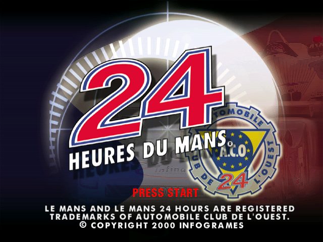 Le Mans 24 Hours  title screen image #1 