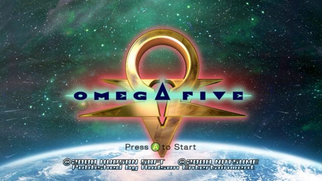 Omega Five  title screen image #1 
