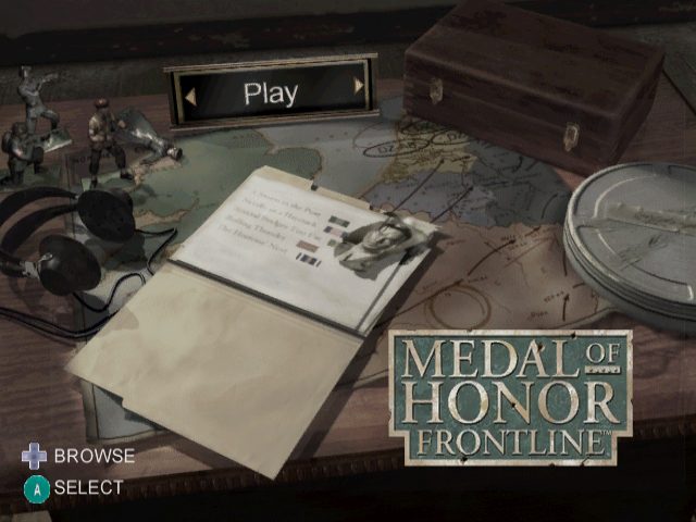 Medal of Honor: Frontline  title screen image #1 